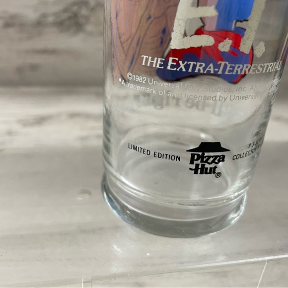 1982 ET Extra-Terrestrial Pizza Hut Glass “I'll Be Right Here” Vintage - Picture 8 of 10
